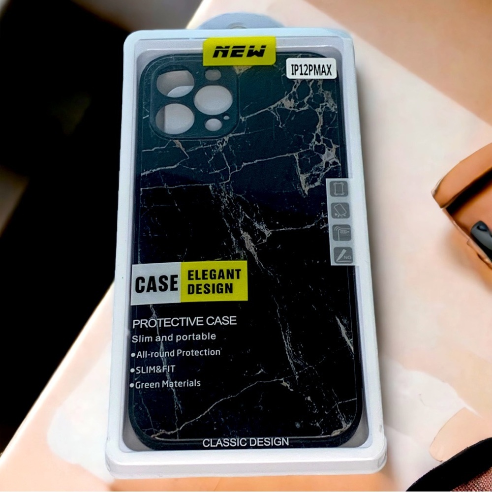 New iPhone 12 Max Marble case